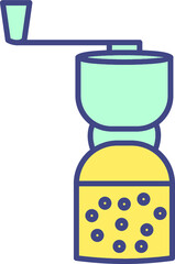 Coffee Grinder Vector Icon