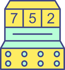 Slot Machine Vector Icon