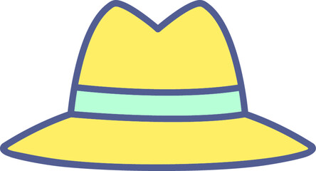 Fototapeta premium Hat Icon