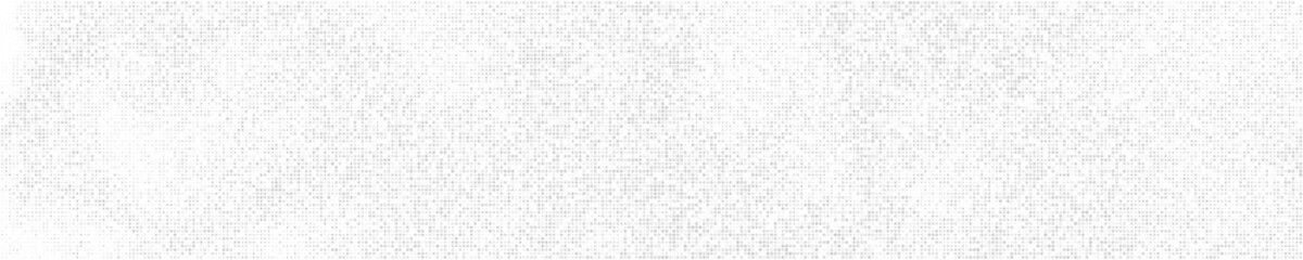 White And Grey Halftone Dotted. Panoramic Background. Abstract Polka Dots Pattern. Pop Art Style Backdrop. Wide Horizontal Long Banner. Vector Illustration, Eps 10. 