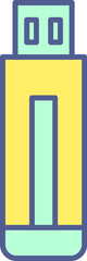 Obraz premium Unique Line filled Icon