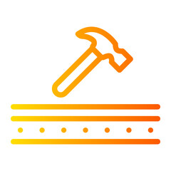 Durable gradient icon