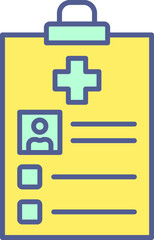 Obraz premium Unique Line filled Icon