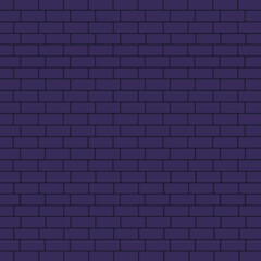 Purple Brick Wall Seamless Pattern
