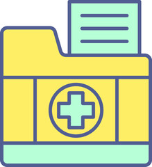 Obraz premium Unique Line filled Icon