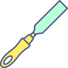 Unique Line filled Icon