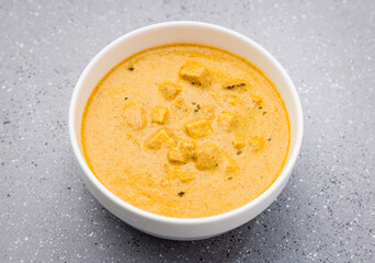 Shahi Paneer is made with soft paneer, Indian cottage cheese, floating creamy gravy of yogurt and nuts perfect for serving with roti or naan