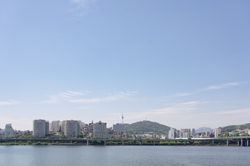 Fototapeta na wymiar Seoul city, South Korea