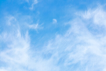 blue sky with clouds