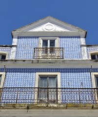 Traditional architecture in Caldas da Rainha, Centro - Portugal 
