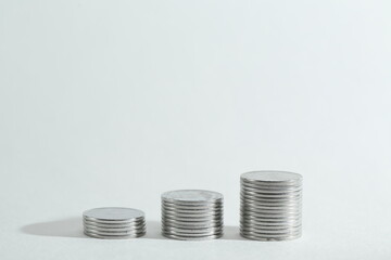 stack of coins