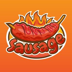 Sausage Franchaise Logo Design