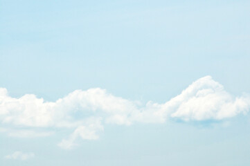 blue sky with clouds
