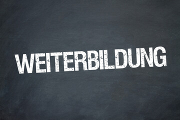 Obraz premium Weiterbildung