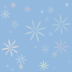 Flowers pastel color wallpaper background
