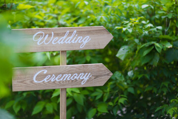 Wedding Wood Sign