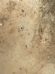 Photo, texture, concrete wall, gray-brown wall with cracks background for design