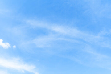 Blue sky and clouds in Phuket, Thailand