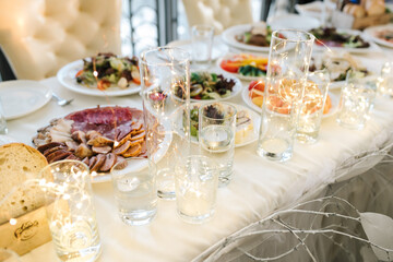wedding table setting