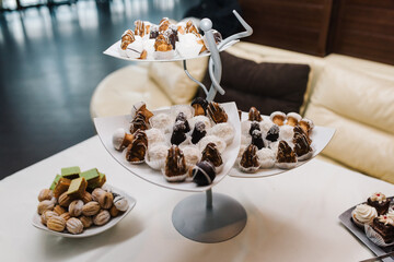 chocolate cake with nuts