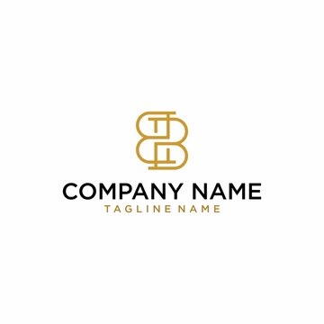 Letter Bb Or B Luxury Monogram Logo Design