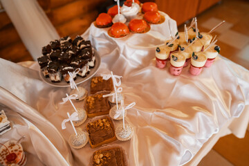 cake decorated with flowers