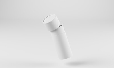 Isolated Tube Mockup