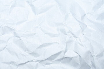 crumpled white paper textured background