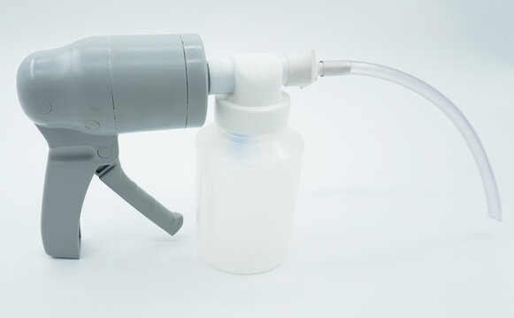 Manual hand suction pump - Emergency Rescue and Hospital Medical Equipment for Paramedics, EMTs, Doctors and Nurses