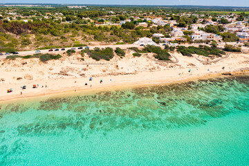 Spiaggia di Torre Ovo, Torricella, Taranto, Puglia, Salento