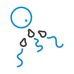 Sperm And Egg Cell Icon