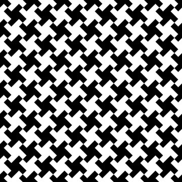 Black and white seamless pattern