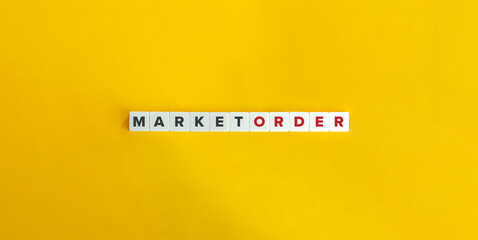 Letter Tiles on Yellow Background. Minimal Aesthetics.