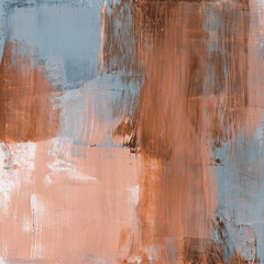 Beautiful abstract painting. Versatile artistic image for creative design projects: posters, banners, cards, magazines, book covers, prints and wallpapers. Mixed media on cardboard.