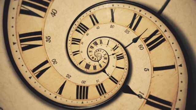 Endless Time video animation.14 second long video.