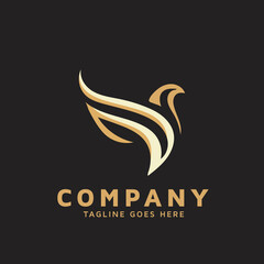 Fototapeta premium Feminine product line for wellness and vaginal healing logo