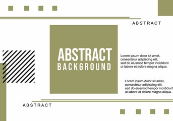 khaki color cover design. modern and minimalistic abstract background. design for landing page, website, banner