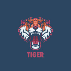 Tiger Mascot Logo