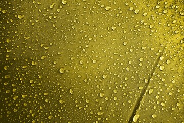 Water drops on the fabric