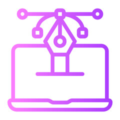 graphic design gradient icon