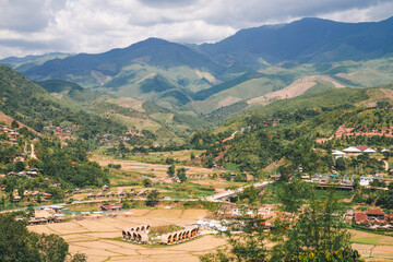 village in the mountains