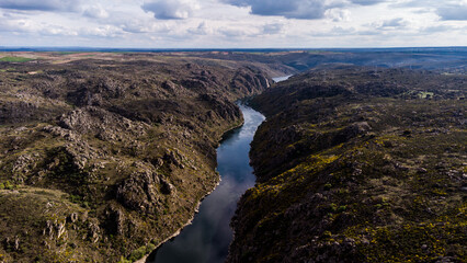 Fototapeta premium Embalse del Esla (Zamora)