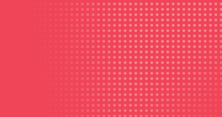 Image of white spots on red background