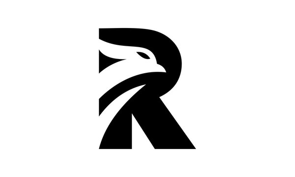 eagle R letter logo