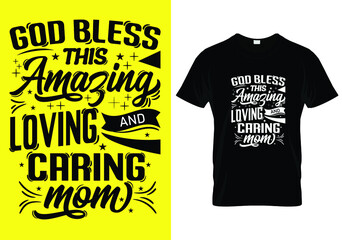 Custom typography t shirt
