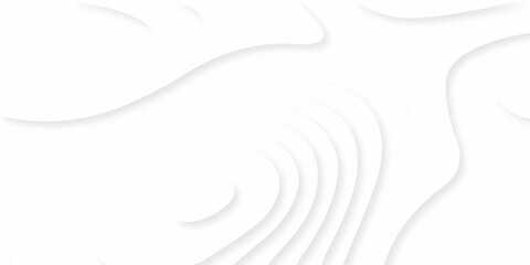 Luxury paper cut background, Abstract decoration, white pattern, halftone gradients, 3d Vector illustration, topographic canyon map light relief texture, curved layers and shadow.