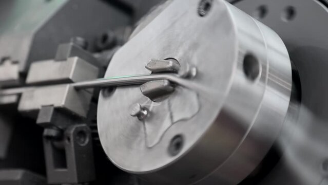 CNC machine for three-dimensional wire bending