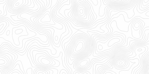 Topographic map. Geographic mountain relief. Abstract lines background. Contour maps. Vector illustration, Topo contour map on white background, Topographic contour lines vector map seamless pattern. 