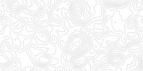 Topographic map. Geographic mountain relief. Abstract lines background. Contour maps. Vector illustration, Topo contour map on white background, Topographic contour lines vector map seamless pattern. 