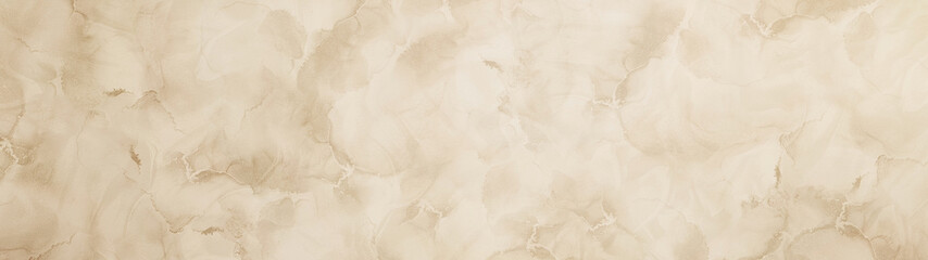 Magical Watercolor Paint Smudges Dry Copper Brown Beige Panorama Abstract Background